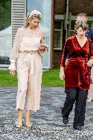 Queen Maxima At Opening National Supercomputer Snellius - Amsterdam