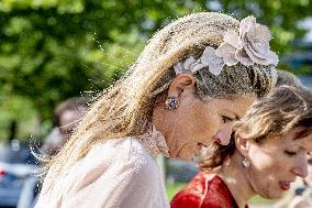 Queen Maxima At Opening National Supercomputer Snellius - Amsterdam