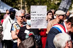 Rally To Oppose Change In Disability Allowances - Paris