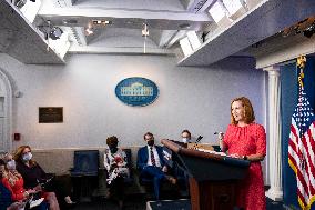 Press Secretary Jen Psaki Delivers Daily Press Briefing