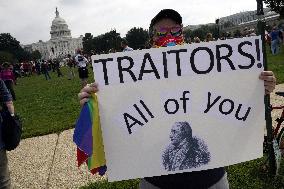 Justice for J6 rally - Washington