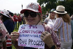 Justice for J6 rally - Washington