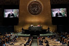 76th Session Of The United Nations General Assembly - NYC