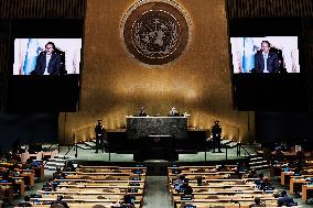 76th Session Of The United Nations General Assembly - NYC