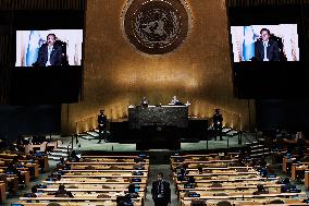 76th Session Of The United Nations General Assembly - NYC