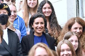 Sarah El Hairi And Young People Franco-German Office for Youth - Strasbourg