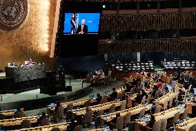 76th Session of the U.N. General Assembly - NYC