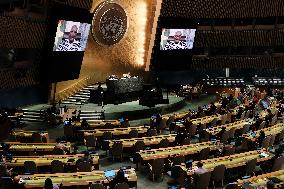76th Session of the U.N. General Assembly - NYC