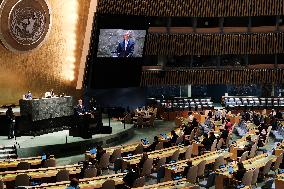 76th Session of the U.N. General Assembly - NYC