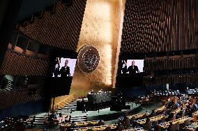 76th Session of the U.N. General Assembly - NYC