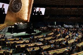 76th Session of the U.N. General Assembly - NYC