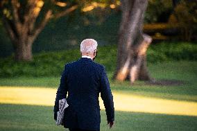 President Biden Departs The White House - Washington