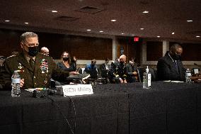 Senate Armed Services Committee Hearing - Washington