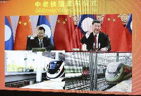 Laos-China railway opens