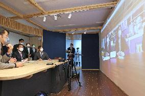 PM Kishida visits Fukushima city working on smart city scheme
