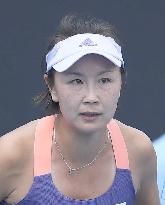 Chinese tennis player Peng Shuai