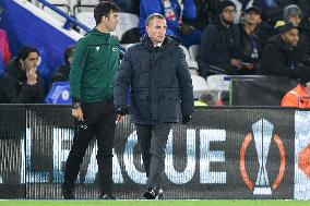 SOCCER-EUROPA-LEICESTER-SPARTAK