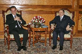 Nicolas Sarkozy 's visit in Algeria