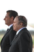 Abdelaziz Bouteflika welcomes Nicolas Sarkozy - Algiers