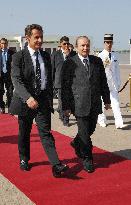 Official visit of Nicolas Sarkozy in Algiers