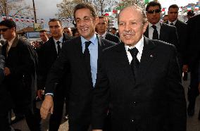 Nicolas Sarkozy on official visit in Algeria - Day 3