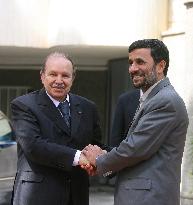 Algerian President Abdelaziz Bouteflika visits Tehran