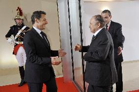 Nicolas Sarkozy attends the 25th Africa-France Summit in Nice