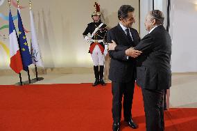 Nicolas Sarkozy attends the 25th Africa-France Summit in Nice