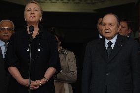 Hillary Clinton Visits Algiers