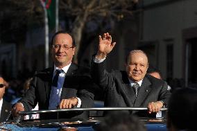 President Hollande Visits Algeria - Tlemcen