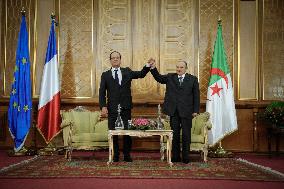President Hollande Dr Honoris Causa Of Tlemcen University