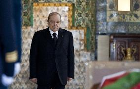 Funeral Of Algeria's Former Head Of State Ali Kafi - Algiers