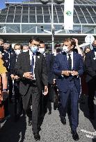 President Macron During A Ceremony Marking The 40Th Anniversary Of TGV