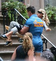 Sarah Jessica Parker On Set - NYC