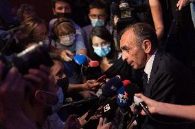 Eric Zemmour presents his new book in Toulon - South of France