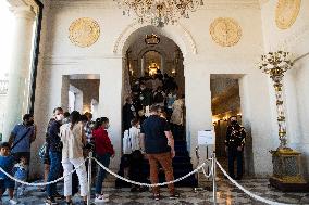 Heritage Day at the Elysee palace - Paris