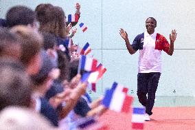 French Olympic Athletes Ceremony