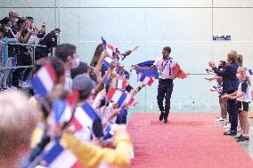 French Olympic Athletes Ceremony