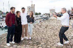 23rd TV Fiction Festival - Un si grand soleil photocall  - La Rochelle - Day Five