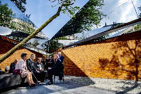 Dutch King unveils Holocaust name monument - Amsterdam