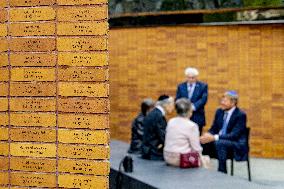 Dutch King unveils Holocaust name monument - Amsterdam