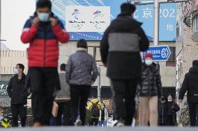 Scene from Beijing ahead of Winter Olympics