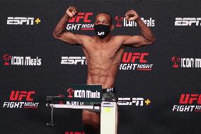 UFC Vegas 37: Smith v Spann Weigh-in - Las Vegas