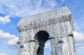 Christo And Jeanne-Claude's Arc De Triomphe Art Project - Paris
