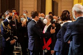 Collective award ceremony at the Elysee Palace - Paris