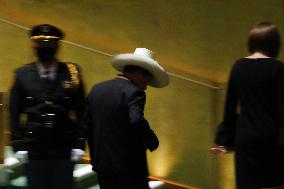 76th Session Of The United Nations General Assembly - NYC