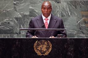 76th Session Of The United Nations General Assembly - NYC