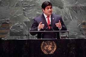 76th Session Of The United Nations General Assembly - NYC