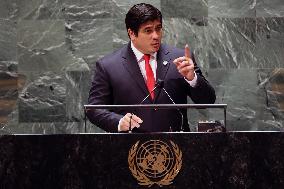 76th Session Of The United Nations General Assembly - NYC