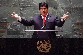 76th Session Of The United Nations General Assembly - NYC